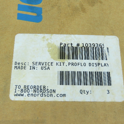 Nordson 1039369 Proflo Display Service Kit PHICO D-0 185657E NEW