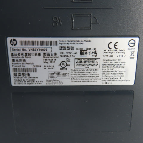 HP B0ISB-0804-00 LaserJet P3015 Laser Printer 120VAC 1PH