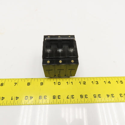 Idec NRBM3100 50A 3 Pole Circuit Protector Breaker 250VAC