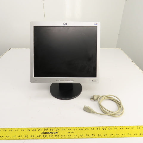 HP L1706 PX849A 17" LCD Color Monitor 100-240VAC W/ Power Cord
