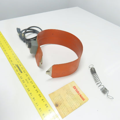 Brisk Heat Drum Barrel Band Heater 4" Wide 120V