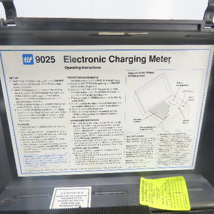 TIF 9025 Electronic Charging Meter