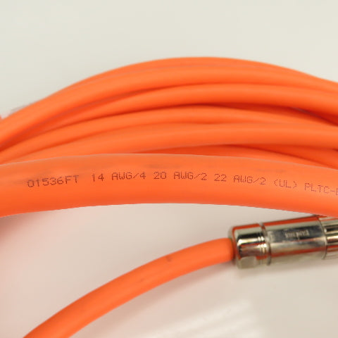 Allen Bradley 2090-CSBM1DG-14AF15 Kinetix Single Motor Power and Feedback Cable