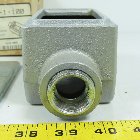 Appleton FDC-1-100 Cast Iron Deep Type Device Box 1"