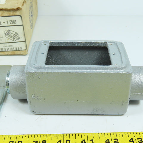 Appleton FDC-1-100 Cast Iron Deep Type Device Box 1"