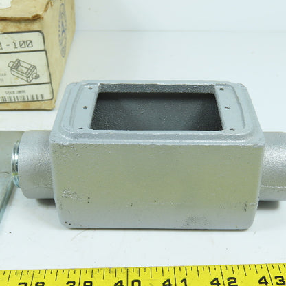 Appleton FDC-1-100 Cast Iron Deep Type Device Box 1"