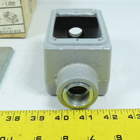 Appleton FDC-1-100 Cast Iron Deep Type Device Box 1"