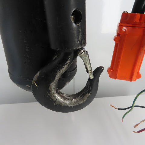 CM Lodestar Model L 1 Ton 2000LB Electric Chain Hoist 16FPM 15'Lift 230/460V 3Ph