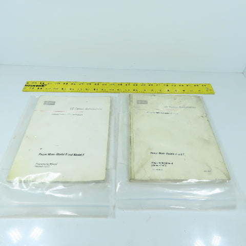 GE Fanuc GFZ-62093E/03 Power Mate Models D & F Programming Manuals Volume 1 & 2