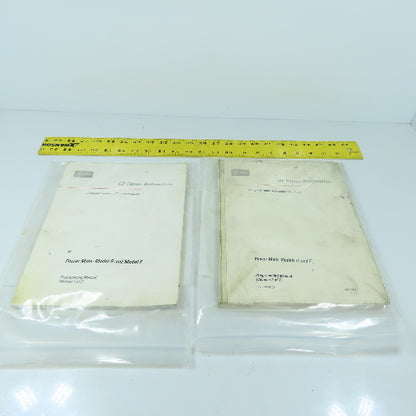 GE Fanuc GFZ-62093E/03 Power Mate Models D & F Programming Manuals Volume 1 & 2