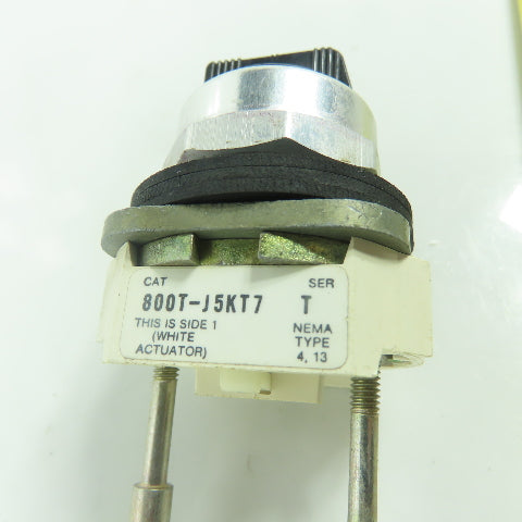 Allen Bradley 800T-J5KT7 Ser T Selector Switch