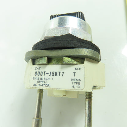 Allen Bradley 800T-J5KT7 Ser T Selector Switch