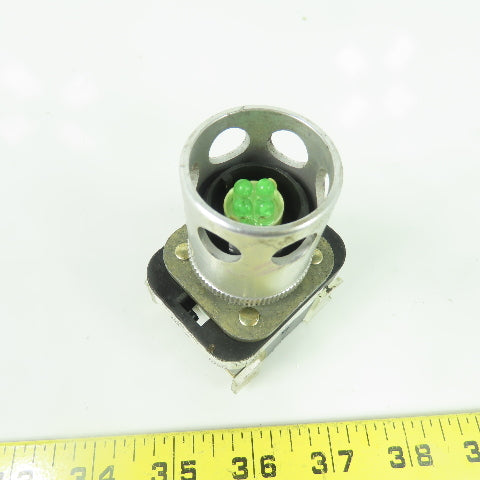 Allen Bradley 800T-QAL24G Ser T Green Momentary Pushbutton 24V N78G Lamp