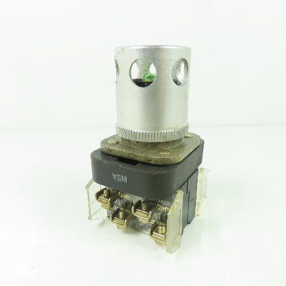 Allen Bradley 800T-QAL24G Ser T Green Momentary Pushbutton 24V N78G Lamp