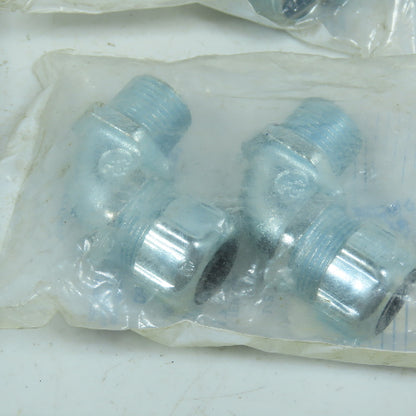 Quality 17441 1/2" Liquidtight Flexible Conduit Connector 90° Elbow Lot/6