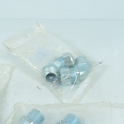 Quality 17441 1/2" Liquidtight Flexible Conduit Connector 90° Elbow Lot/6