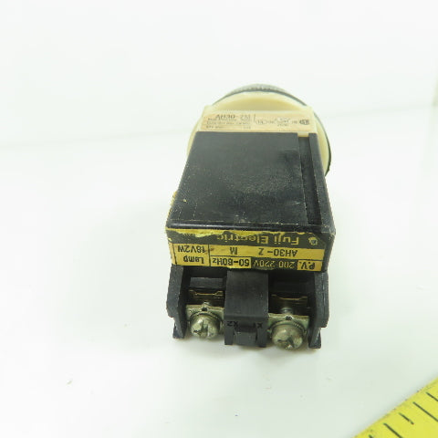 Fuji AH30-7M White Pilot Light 50V Max 2W