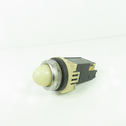 Fuji AH30-7M White Pilot Light 50V Max 2W