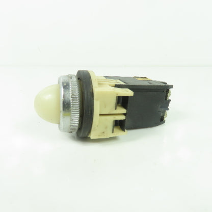 Fuji AH30-7M White Pilot Light 50V Max 2W