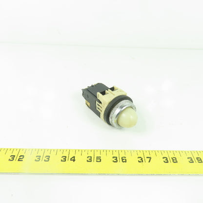 Fuji AH30-7M White Pilot Light 50V Max 2W
