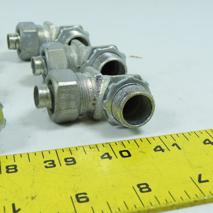 3/8" Liquidtight Flexible Conduit Connector 90° Elbow Lot Of 18