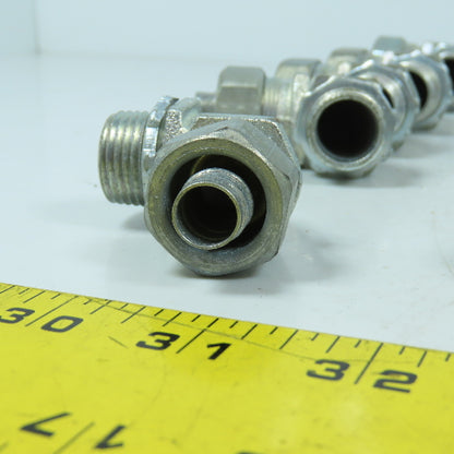 3/8" Liquidtight Flexible Conduit Connector 90° Elbow Lot Of 18