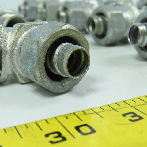 3/8" Liquidtight Flexible Conduit Connector 90° Elbow Lot Of 18