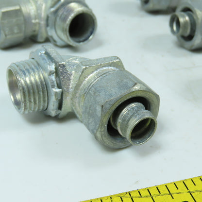 3/8" Liquidtight Flexible Conduit Connector 90° Elbow Lot Of 18