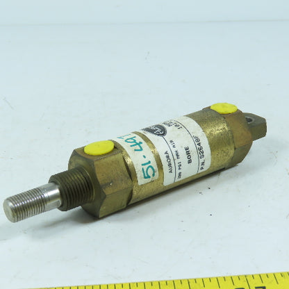 Aurora S2548F Double Acting Air Cylinder 1.0" Stroke 1-1/4" Bore 200PSI Max