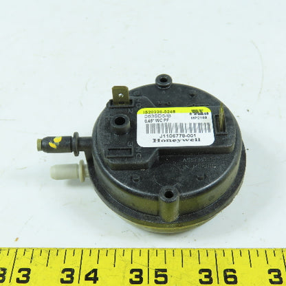 Honeywell IS20226-5248 J1106778-001 Furnace Air Pressure Switch 0.45" WC PF