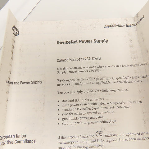 Power One CP680 Power Supply Unit 115/230V Input 24V DC Output NOS