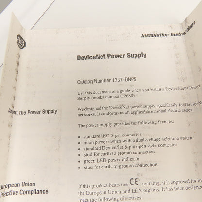 Power One CP680 Power Supply Unit 115/230V Input 24V DC Output NOS