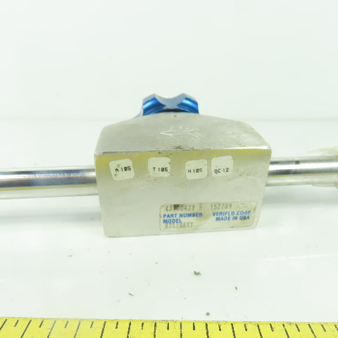 Veriflo 935TS8XY Diaphragm Valve 300PSI 1/2"