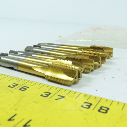 GTD 1/2"-20 NF HS 3-Flute Taper Tap 3/4" Thread Length Coated Lot Of 6