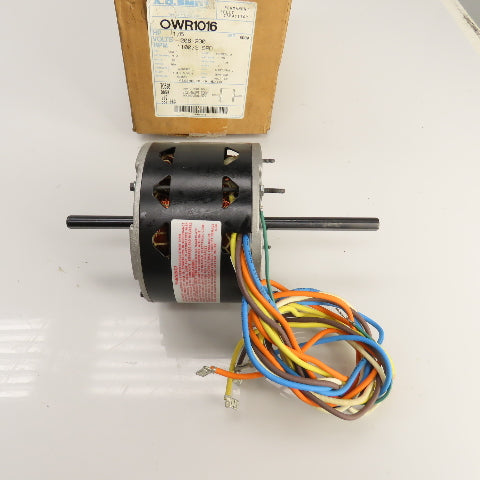 AO Smith F48SE6L13 1/6HP 3-Speed Electric Motor 208-230V 1PH 1100RPM 48T Fr. New