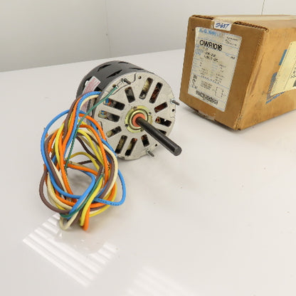 AO Smith F48SE6L13 1/6HP 3-Speed Electric Motor 208-230V 1PH 1100RPM 48T Fr. New