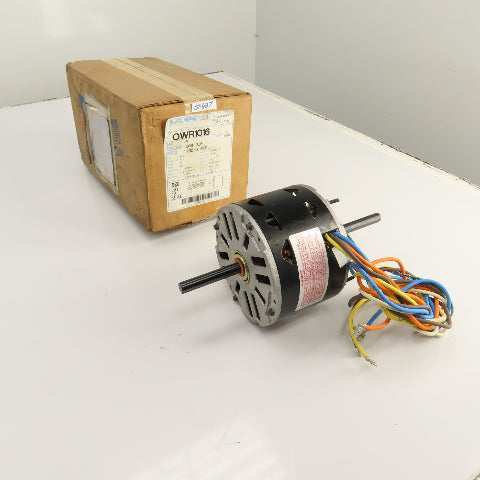AO Smith F48SE6L13 1/6HP 3-Speed Electric Motor 208-230V 1PH 1100RPM 48T Fr. New