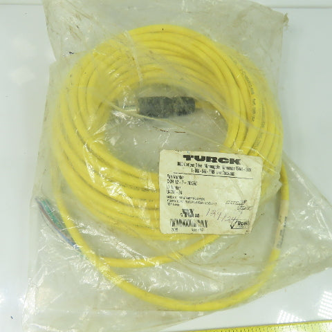Turck CKM 12-7-18/S90 Multi-Fast Cordset Cable 12-Pin Female U4706-24