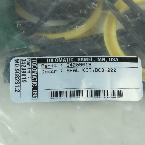 Tolomatic 34209019 Seal Kit BC3-200