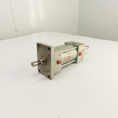 Milwaukee B-13077 Double Acting / Ended Air Cylinder 3.25" Bore 3.5" Stroke