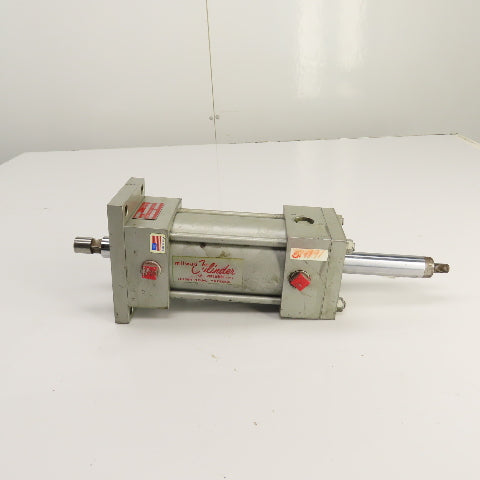 Milwaukee B-13077 Double Acting / Ended Air Cylinder 3.25" Bore 3.5" Stroke