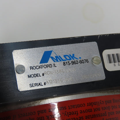 Amlok RCN-138600CA Double End Pneumatic Cylinder 6" Bore 1.375" Rod