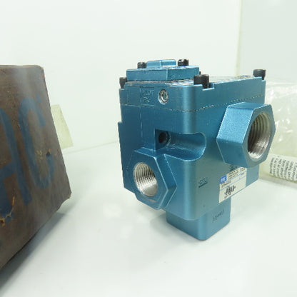 MAC 57D-52-RA Solenoid Valve 150PSI (2)3/4" NPT (1)1" NPT NEW