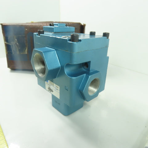 MAC 57D-52-RA Solenoid Valve 150PSI (2)3/4" NPT (1)1" NPT NEW