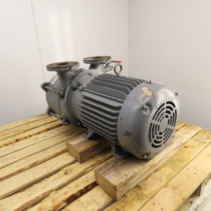 Sutorbilt CHR1200S 20HP Liquid Ring Vacuum Pump 230/460V 3PH 2.5" x 2.5"