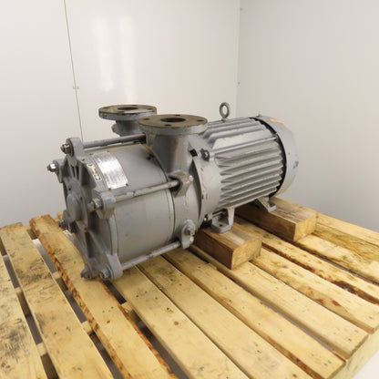 Sutorbilt CHR1200S 20HP Liquid Ring Vacuum Pump 230/460V 3PH 2.5" x 2.5"