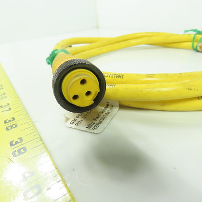 Lumberg RSKF301-641/6F Cordset Cable 3-Pin Male/Female Straight
