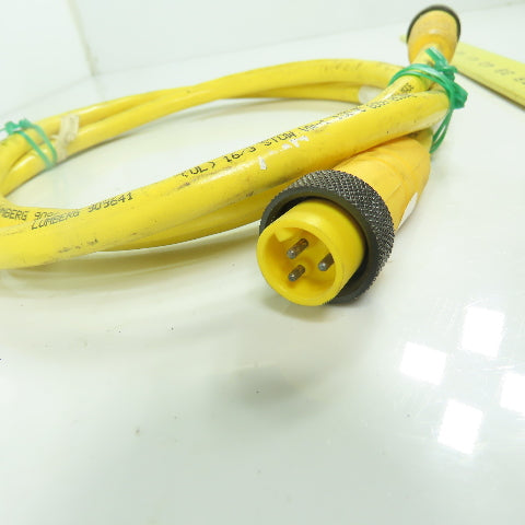 Lumberg RSKF301-641/6F Cordset Cable 3-Pin Male/Female Straight