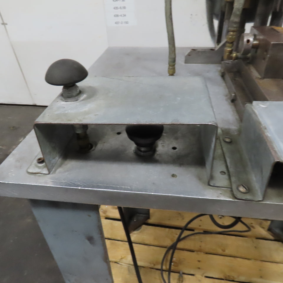 Semi Automatic Corner Rounding Milling Notching Hole Drill Press 3 Axis 1Ph