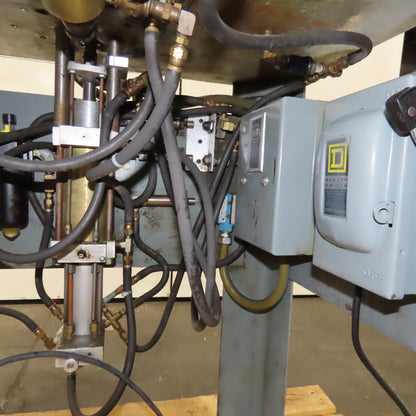 Semi Automatic Corner Rounding Milling Notching Hole Drill Press 3 Axis 1Ph